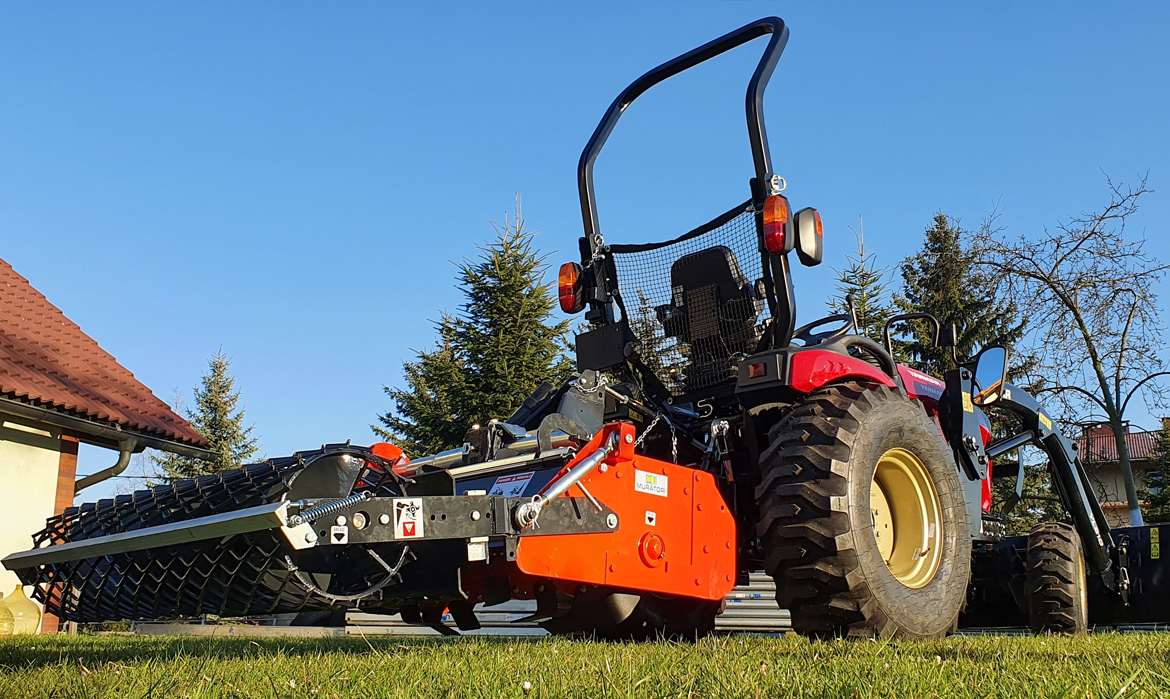 usługa glebogryzarką kraków